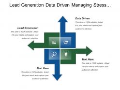 Lead Generation Data Driven Managing Stress Respective Diversity
