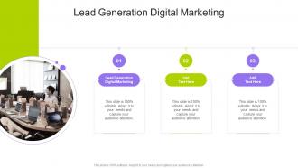 Lead Generation Digital Marketing In Powerpoint And Google Slides Cpb