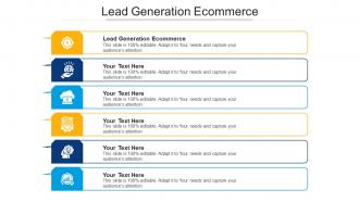 Lead generation ecommerce ppt powerpoint presentation styles slide download cpb
