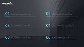 Lead Generation For Business Growth PPT Information AT Unique Adaptable