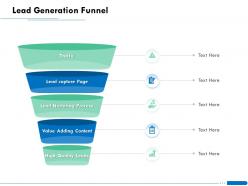 Lead Generation Funnel Page Ppt Powerpoint Presentation Infographic Template Portfolio