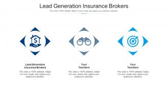 Lead generation insurance brokers ppt powerpoint presentation professional show cpb