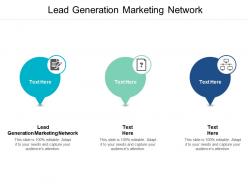 Lead generation marketing network ppt powerpoint presentation pictures outfit cpb