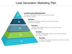 Lead generation marketing plan ppt powerpoint presentation file images cpb