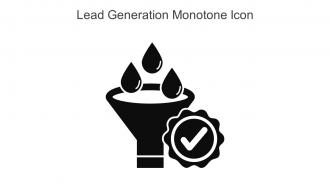 Lead Generation Monotone Icon In Powerpoint Pptx Png And Editable Eps Format