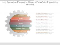 Lead generation perspective diagram powerpoint presentation examples