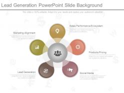Lead generation powerpoint slide background