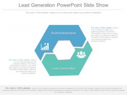 Lead generation powerpoint slide show
