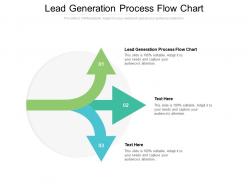 Lead generation process flow chart ppt powerpoint presentation model slide portrait cpb