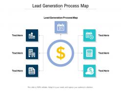Lead generation process map ppt powerpoint presentation slides example introduction cpb