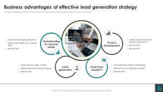 Lead Generation Process Nurturing Business Growth Prospects CRP CD Editable