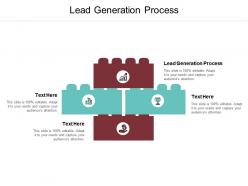 Lead generation process ppt powerpoint presentation gallery grid cpb