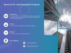 Lead generation proposal powerpoint presentation slides