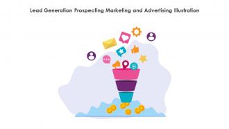 Lead Generation Prospecting Marketing And Advertising Illustration
