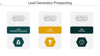Lead Generation Prospecting Ppt Powerpoint Presentation Slides Guide Cpb