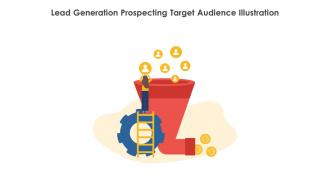 Lead Generation Prospecting Target Audience Illustration