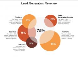 Lead generation revenue ppt powerpoint presentation summary designs cpb