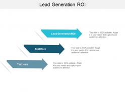 Lead generation roi ppt powerpoint presentation outline format cpb