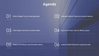 Lead Generation Strategies For 2025 PPT Guidelines AT Editable Colorful