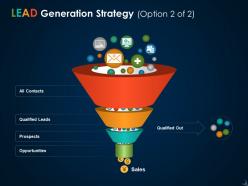Lead generation strategy ppt icon inspiration
