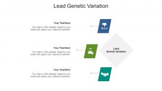 Lead genetic variation ppt powerpoint presentation outline gallery cpb