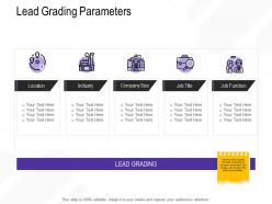 Lead grading parameters company size ppt powerpoint presentation model templates