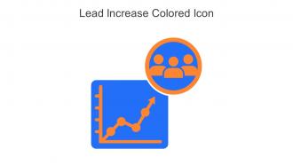 Lead Increase Colored Icon In Powerpoint Pptx Png And Editable Eps Format