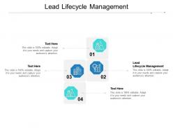 Lead lifecycle management ppt powerpoint presentation styles slides cpb