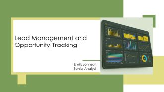 Lead Management And Opportunity Tracking PPT Slides AT