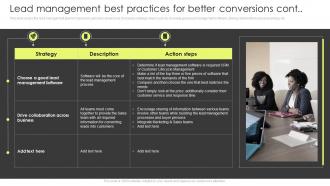 Lead Management Best Practices For Better Conversions Customer Lead Management Process