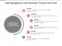 Lead management lead generation process flow chart ppt powerpoint file cpb