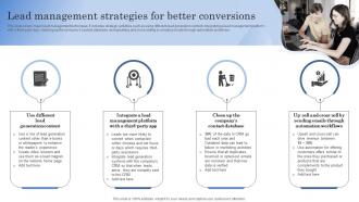 Lead Management Strategies For Better Conversions Improving Client Lead Management