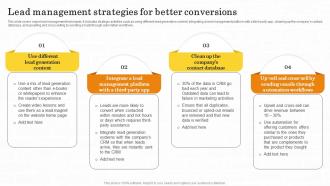 Lead Management Strategies For Better Maximizing Customer Lead Conversion Rates