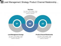 lead_management_strategy_product_channel_relationship_target_audience_cpb_Slide01