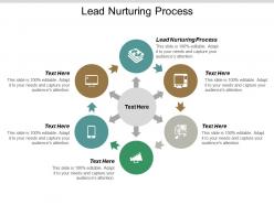 Lead nurturing process ppt powerpoint presentation pictures visual aids cpb