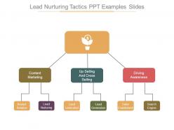 Lead nurturing tactics ppt examples slides