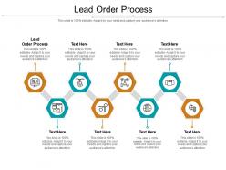 Lead order process ppt powerpoint presentation show template cpb
