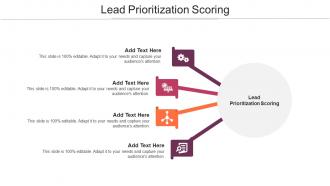Lead Prioritization Scoring Ppt Powerpoint Presentation Pictures Graphics Design Cpb