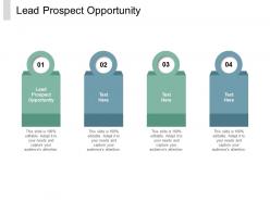 Lead prospect opportunity ppt powerpoint presentation infographic template themes cpb