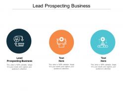 Lead prospecting business ppt powerpoint presentation infographic template graphics example cpb