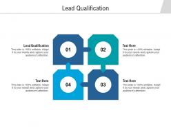 Lead qualification ppt powerpoint presentation slides master slide cpb