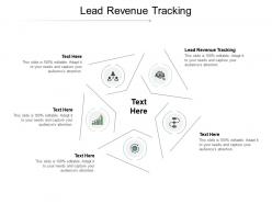 Lead revenue tracking ppt powerpoint presentation styles design inspiration cpb