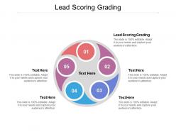 Lead scoring grading ppt powerpoint presentation gallery slide cpb