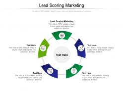 Lead scoring marketing ppt powerpoint presentation outline background designs cpb