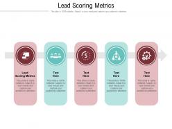 Lead scoring metrics ppt powerpoint presentation pictures gallery cpb