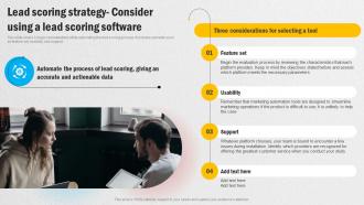 Lead Scoring Strategy Consider Using A Lead Scoring Effective Methods For Managing Consumer