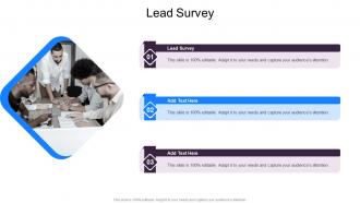 Lead Survey In Powerpoint And Google Slides Cpb