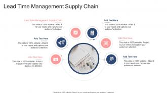Lead Time Management Supply Chain In Powerpoint And Google Slides Cpb
