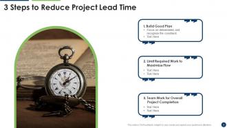 Lead Time Powerpoint Ppt Template Bundles