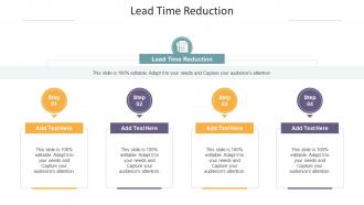 Lead Time Reduction In Powerpoint And Google Slides Cpb